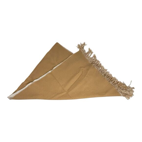 Preston & York Women’s Tan Blanket Scarf With Fringe Tassles Wrap Shawl 67”x29” - Picture 2 of 10